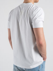 SUPERCULTURE T-shirt in cotone con stampa e ricamo TEQUILA TE QUIERO Bianca (1)