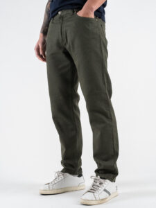 V2 Jeans regular con tasca sul retro in fantasia fiori JTCLS Militare (2)