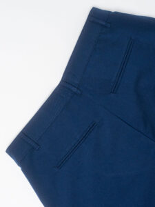 Abiito intero leggero in poliviscosa con giacca doppiopetto e pantalone slim fit ASTON VILLA Blu (3)