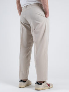 Abito intero leggero in poliviscosa con giacca over e pantalone gamba larga REAL MADRID Beige (2)