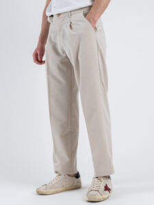 Abito intero leggero in poliviscosa con giacca over e pantalone gamba larga REAL MADRID Beige (8)