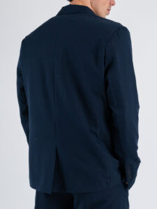 Abito intero leggero in poliviscosa con giacca over e pantalone gamba larga REAL MADRID Blu (5)