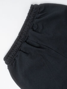 BERNA Pantalone tuta leggero a palazzo 251382 Piombo (1)