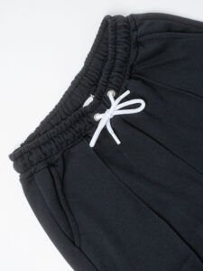 BERNA Pantalone tuta leggero a palazzo 251382 Piombo (2)