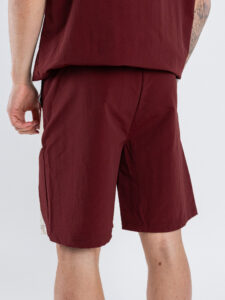 Coordinato corto con t-shirt over stampa + bermuda con coulisse XT2046 Bordo (1)