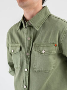 GIANNI LUPO Giacchetta Denim GL6292Q Salvia (1)