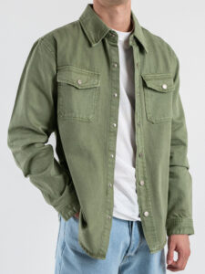 GIANNI LUPO Giacchetta Denim GL6292Q Salvia (4)