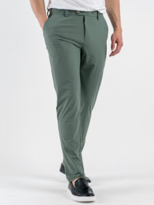 GIANNI LUPO Pantalone da abito in tessuto tecnico GL3004TR Light Green (3)