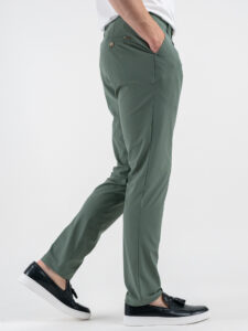 GIANNI LUPO Pantalone da abito in tessuto tecnico GL3004TR Light Green (4)