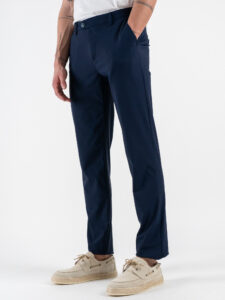 GIANNI LUPO Pantalone da abito in tessuto tecnico GL3004TR Navy (2)