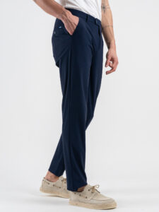 GIANNI LUPO Pantalone da abito in tessuto tecnico GL3004TR Navy (3)