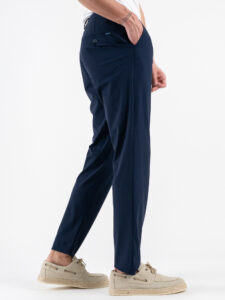 GIANNI LUPO Pantalone da abito in tessuto tecnico GL3004TR Navy (4)
