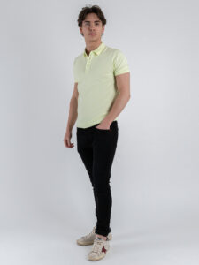 GIANNI LUPO Polo basica in tinta unita GL2153F Light Green (1)
