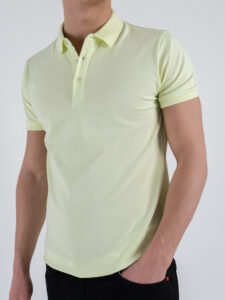 GIANNI LUPO Polo basica in tinta unita GL2153F Light Green (2)
