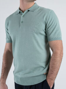 GIANNI LUPO Polo basica in tinta unita GL511S Menta7 (4)