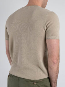 GIANNI LUPO T-shirt in maglia GL35208 Beige (1)