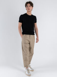 GIANNI LUPO T-shirt in maglia GL35208 Black (2)