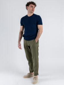 GIANNI LUPO T-shirt in maglia GL35208 Navy (2)