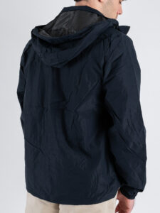 Giubbino con cappuccio in tessuto tecnico YC3001 Blu (6)