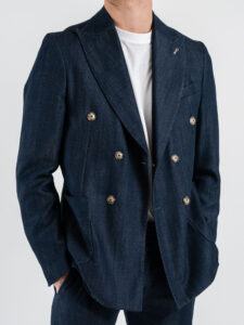 IMPERIAL Giacca doppiopetto in denim J64051470 Denim (4)