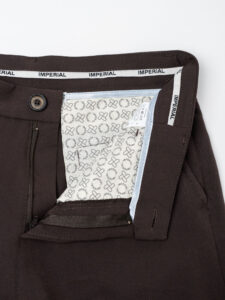 IMPERIAL Pantalone chinos da abito PWB0JBQ Moro (1)