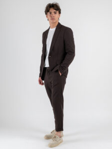IMPERIAL Pantalone chinos da abito PWB0JBQ Moro