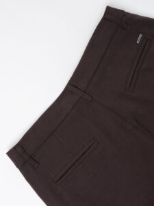 IMPERIAL Pantalone chinos da abito PWB0JBQ Moro (3)