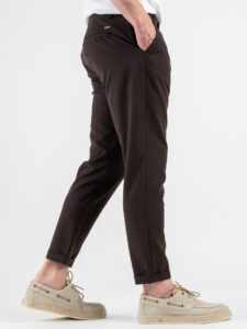 IMPERIAL Pantalone chinos da abito PWB0JBQ Moro (4)