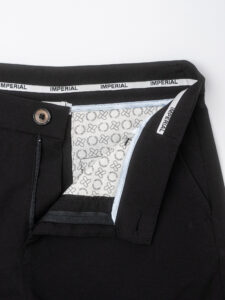 IMPERIAL Pantalone chinos da abito PWB0JBQ Nero (3)