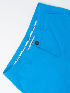 IMPERIAL Pantalone chinos da abito PWB0JEJ Turchese (2)