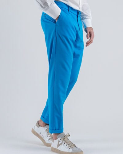IMPERIAL Pantalone chinos da abito PWB0JEJ Turchese 3 Nuovi Arrivi