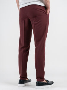 IMPERIAL Pantalone chinos da abito con gamba lunga PD3JJBQ Indian Red (1)