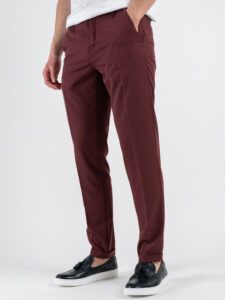 IMPERIAL Pantalone chinos da abito con gamba lunga PD3JJBQ Indian Red (3)