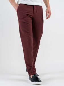 IMPERIAL Pantalone chinos da abito con gamba lunga PD3JJBQ Indian Red (4)