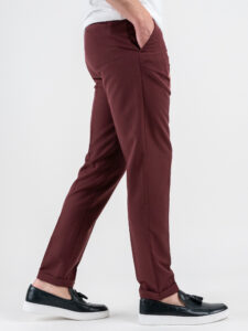 IMPERIAL Pantalone chinos da abito con gamba lunga PD3JJBQ Indian Red (5)