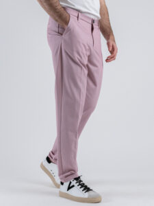 IMPERIAL Pantalone chinos da abito con gamba lunga PD3JJCS Rosa (3)