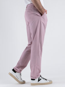 IMPERIAL Pantalone chinos da abito con gamba lunga PD3JJCS Rosa (4)