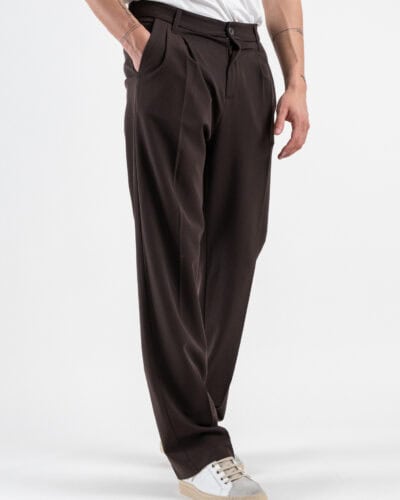 IMPERIAL Pantalone da abito baggy PD3MJBQ Moro 3 Nuovi Arrivi