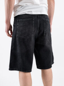 ONLY&SONS Bermuda in jeans baggy CARL 22032957 Washed Black (1)
