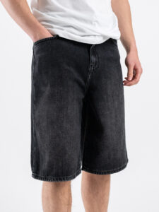 ONLY&SONS Bermuda in jeans baggy CARL 22032957 Washed Black (2)