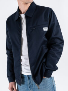 ONLY&SONS Giubbino leggero con colletto e zip RALPH 22031633 Night sky (4)