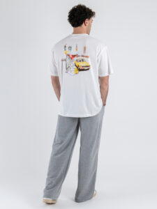ONLY&SONS T-shirt con stampa sul retro VISTA 22033627 Cloud dancer (1)