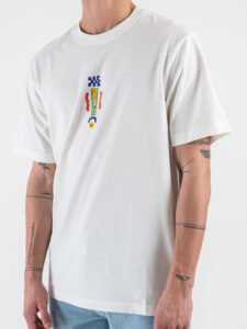 ONLY&SONS T-shirt over con stampa disegni astratti sul retro 22034451 MALIK Cloud Dancer (1)