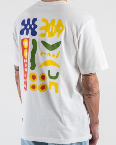 ONLYSONS T shirt over con stampa disegni astratti sul retro 22034451 MALIK Cloud Dancer 4 Nuovi Arrivi