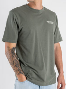 ONLY&SONS T-shirt over con stampa sul retro floreale 22033620 KEANE Castor Grey (6)