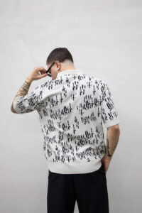 Polo in maglia lavorata TCK008 Beige (2)