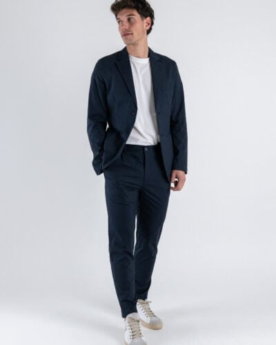 SEINSE Giacca da abito con due bottoni in tessuto tecnico GAE1018SS Blu Navy 2 Nuovi Arrivi
