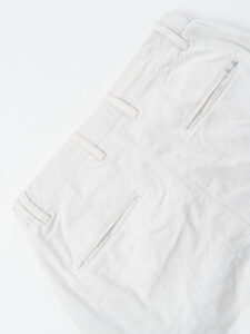 SEINSE Pantalone con coulisse in misto lino PSE1342 Bianco (5)