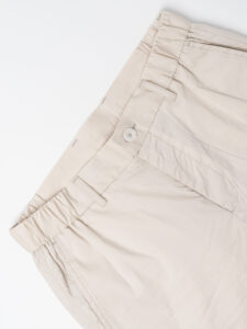 SEINSE Pantalone da abito con elastico in vita in tessuto tecnico PSE1401 Perla (2)