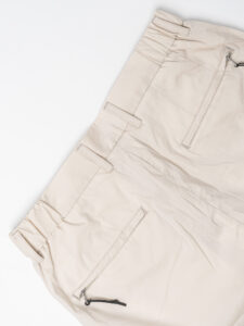 SEINSE Pantalone da abito con elastico in vita in tessuto tecnico PSE1401 Perla (3)